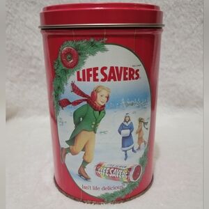 Vintage Limited Edition Life Savers Holiday Keepsake Tin